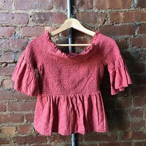 Boho Athropologie top